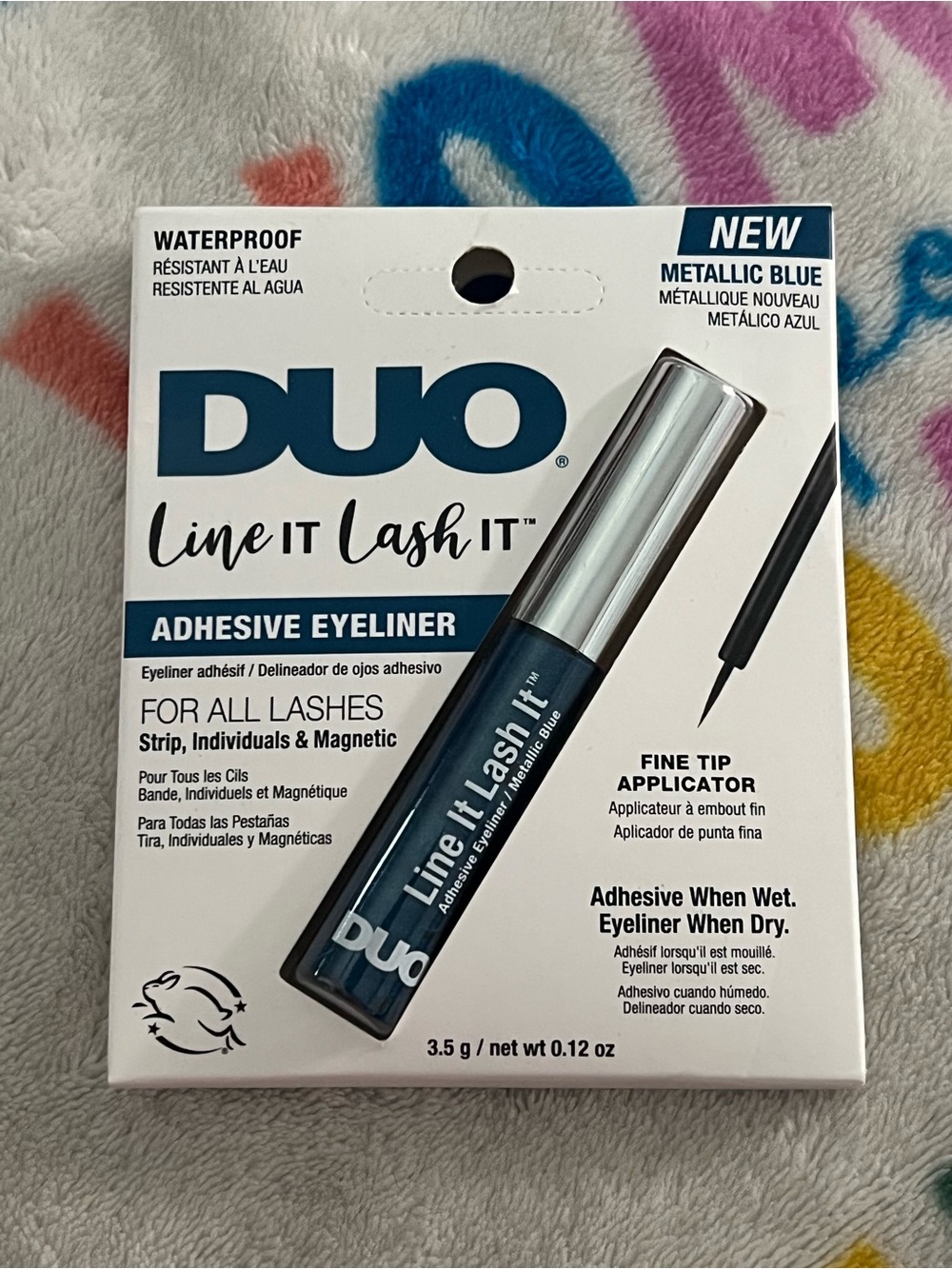 DUO Line It Lash It Adhesive Eyeliner - Metallic Blue
